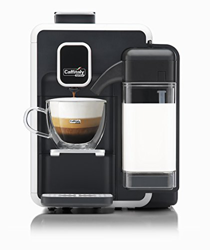 - Caffitaly - Modelo Bianca S22. Máquina eléctrica de café + Kit de degustación con 50 cápsulas características