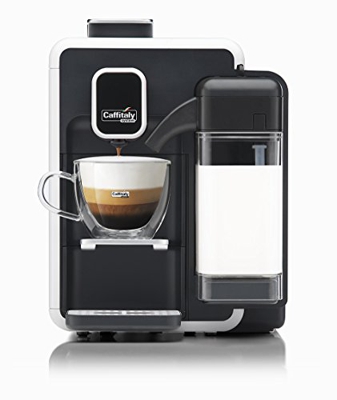 - Caffitaly - Modelo Bianca S22. Máquina eléctrica de café + Kit de degustación con 50 cápsulas