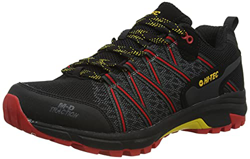 Hi-Tec Serra Trail-Black/Molten Lava/Spectra Yellow Uk10, Zapatos para Senderismo Hombre, 44 EU precio