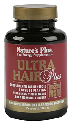 Nature´s Plus Ultra Hair Plus con MSM - 60 Comprimidos