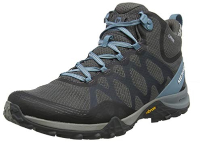 Merrell Siren 3 Mid GTX, Botas de Senderismo Mujer, Gris, 41 EU