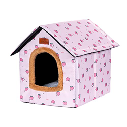 Caseta Para Gato/Perros Exterior, Caseta Impermeable Para Perros Con Cojín Amovible, Casa Para Perros Interior Al Aire Libre Refugio Para Cachorros, R características