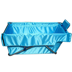 ZHYXJ-Bathtub BañEra Plegable para Adultos-Tina De InmersióN PortáTil Aislamiento Grueso Azul Viaje SPA Tela Impermeable 89x44x52cm precio