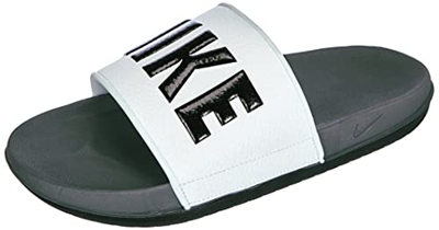 Nike Offcourt Slide, Sneaker Hombre, Dark Grey/Negro-Blanco, 46 EU