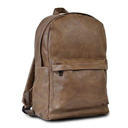 Hombres Vendimia Cuero Mochila Mochila Ordenador portátil Cartera Mochila Bolsa de Viaje precio