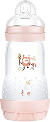 Instrucciones en lengua extranjera - MAM Easy Start - Biberón anticólicos (260 ml) Botella de Leche para la Lactancia Materna con válvula Inferior con