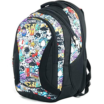 Mochila Escolar Grande para niños y niñas 40 litros yeepSport S106dx (Sprayer)