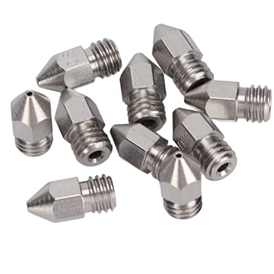 Boquillas de Impresora 3D, Larga Vida útil Mano de Obra Fina Kit de Boquillas de Impresora 3D Fácil Instalación Reemplazo para Impresora 3D(Boquilla M