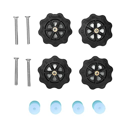 Accesorios de Impresora 3D, Tuerca de Nivelación Manual Giratoria Impresora 3D Pieza de Nivelación de la Cama de Calor Alta Dureza Resistencia a la Co
