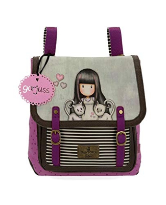 Gorjuss Mochila 34721 con Bandolera Tall Tails, Multicolor