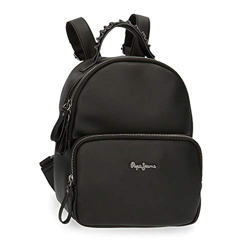 Pepe Jeans Aina Mochila Negro 20x26x10 cms Piel sintética 5,2L precio