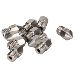 Kit de Boquillas de Impresora 3D, Mano de Obra Fina Boquillas de Impresora 3D de Amplia Compatibilidad para Impresora 3D(Boquilla MK8 0,4 mm) características