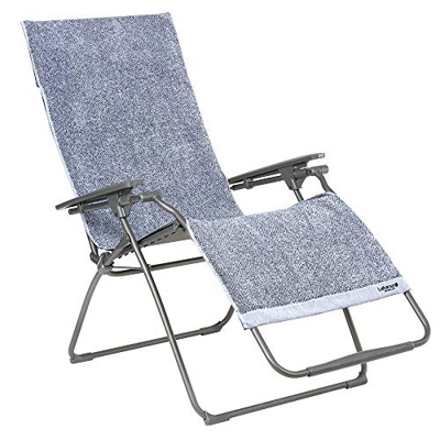 Lafuma MOBILIER Toalla de Baño para Tumbonas Relax, 100% Algodón, Color: Iroise, LFM2972-9302