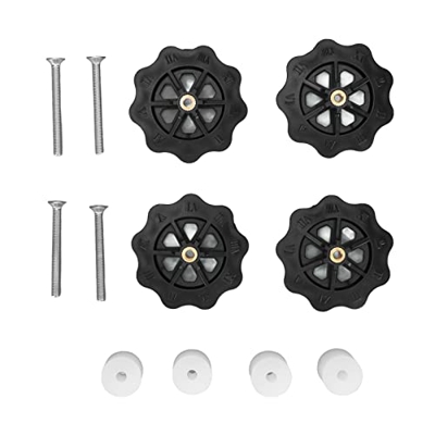 Accesorios de Impresora 3D, Tuerca de Nivelación Manual Giratoria Impresora 3D Pieza de Nivelación de la Cama de Calor Alta Dureza Resistencia a la Co