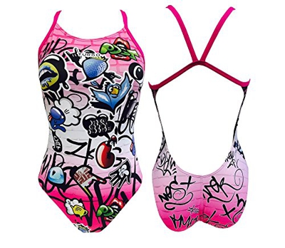 Turbo Power City Bragas de Bikini, Rose, Large para Mujer