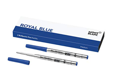Montblanc 124493 Recambios para esferógrafo de tamaño M – Recargas de alta calidad en color Royal Blue características