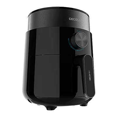 Cecotec Freidora sin Aceite Cecofry Essential Rapid Moon. 1200 W, Dietética, Capacidad 2.5L, Termostato Regulable, Temperatura de 80ºC hasta 200 ºC, T