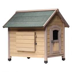 WRNM Casa para Perros De Madera para Exteriores, Caseta para Perros, Caseta para Perros, Resistente A La Intemperie con Puerta, para Gato, Conejo, Per precio
