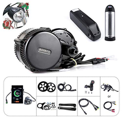 BAFANG BBS01B 36V 250W / 350W / 500W Kit de Conversión de Bicicletas Eléctricas, Batería de Tubo descendente Opcional de 36 V 7,8Ah/10Ah/15,6Ah/17,4Ah características
