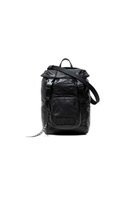 Desigual, Fabric Backpack Mini-Mochila para Mujer, Negro, Medium