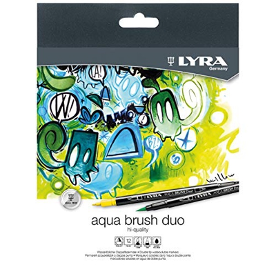 Lyra Aqua Brush Duo Est. 12 Uds.