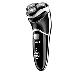 Afeitadora eléctrica para hombre con cuchilla V-Track Pro, con bloqueo de viaje y pantalla digital de alimentación IPX7, resistente al agua, recortado en oferta