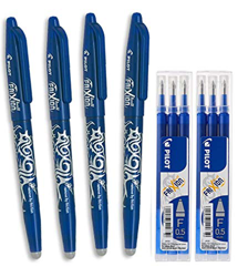 Pilot-4 Bolígrafos Borrables Frixion Ball y Seis Recambios (Azul) precio