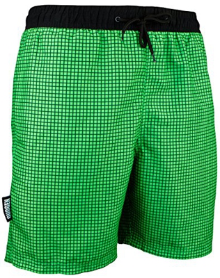 GUGGEN Banador de Natacion para Hombre Traje de Bano Color Verde M