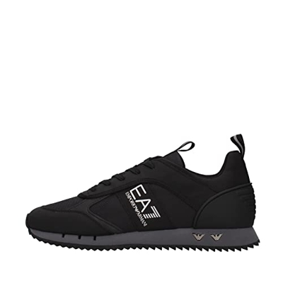 Emporio Armani EA7 - Zapatillas de hombre Art X8X027 XK219 Q226 Color Negro Talla a elegir, Negro , 43 1/3 EU