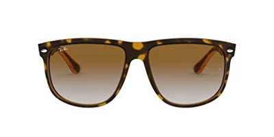 Ray-Ban - Gafas de sol Rectangulares RB4147 para hombre, LIGHT HAVANA