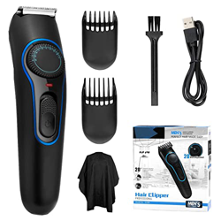 Maquina Cortar Pelo, Cortapelos Hombre Recortador Pelo Barba con Dial de Precisión 20 Longitud Ajustable 2 Accesorios de Peine…… características