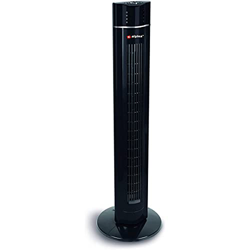 alpina Ventilador de torre oscilante con mando a distancia – Ventilador de columna – Ventilador de pie de 106,8 cm – Giratorio – Ventilador con 3 velo precio