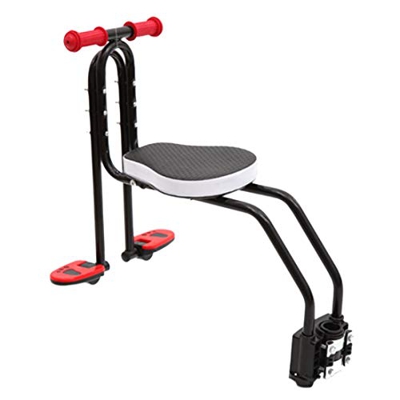 PHYNEDI Sillines de Bicicleta para Niños, Asiento Delantero de la Sillín, Desmontable, para Montar del Asiento de Seguridad Eléctrico de la Bicicleta 