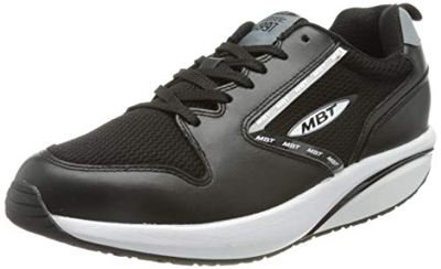 MBT MBT-1997 Leather, Zapatillas Hombre, Negro, 43 EU