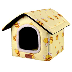 ERTG Gran Nido para Mascotas, Invierno, Engrosado, cálido, Gato, Perro, Nido, Desmontable, Plegable, Callejero características