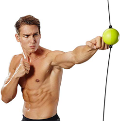 CMLLING Pelota de boxeo reflectante, de poliuretano, para entrenamiento de punching, entrenamiento, fitness, punching, velocidad, lucha por la destrez características