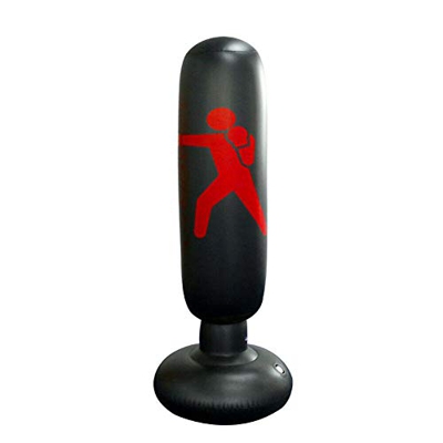 Fitness boxeo inflable bolsa de arena de 160 cm inherente de fitness bolsa de arena independiente vaso columna de arena bolsa de adulto descompresión 