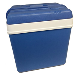 Nevera portátil de 24 litros JEMIDI aislante Caja nevera grande en azul/blanco Bolsa nevera nevera Cajas precio