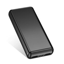 Power Bank 26800mAh con 2 USB Salidas Batería Externa Portátil para Movil Xiaomi Redmi Samsung Huawei y más Smartphone - Negro precio