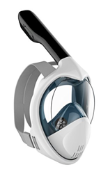 Tooklanet Máscara de Buceo, Mascarilla Completa del Snorkel de la Cara, HD y 180 º la Máscara Panorámica del Snorkel con Anti-Fuga y Antivaho, Apoyo C características