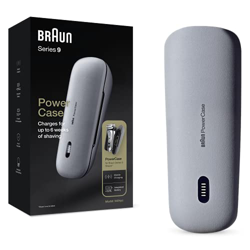 Braun PowerCase - Funda De Carga Portátil Para Afeitadora, Compatible Con Las Afeitadoras Eléctricas Braun Series 9 Y Series 8, Hasta 6 Semanas De Afe precio
