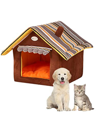 Casa para mascotas, casa para gatos, para exteriores, resistente al invierno, portátil, plegable, impermeable, al aire libre, para interiores y exteri precio