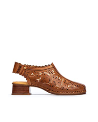 Pikolinos Sandalia Tacón Romana W5q para Señora Color Brandy Talla 39 precio