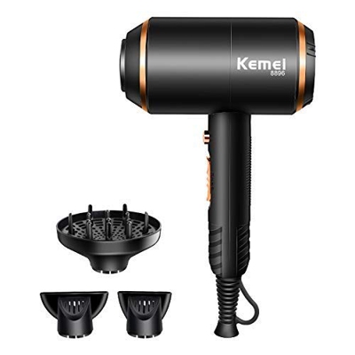Kemei KM-8896 - Secador de pelo profesional de alta potencia (4000 W)