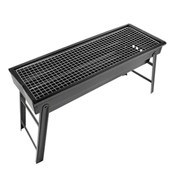 Deror Estufa de Picnic para Acampar al Aire Libre, Plegable, portátil, compacta, Barbacoa de carbón, Barbacoa, Parrilla características