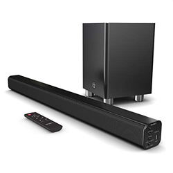 Majority K2 Barra de Sonido con subwoofer inalámbrico de 150W y Sistema de Sonido Envolvente, Bluetooth, HDMI ARC (CEC), Mando a Distancia Grande, AUX características