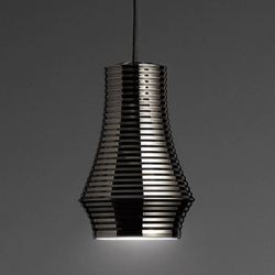 Bover Tibeta 01 - colgante LED, cromo-negro características