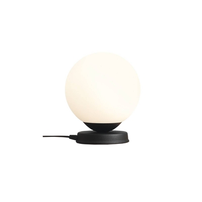 Lámpara de mesa Ball, armazón negro