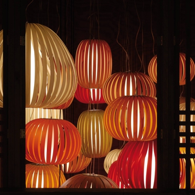 LZF Pod lámpara colgante, haya