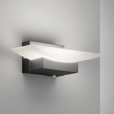 Aplique LED Bowl TW, anchura 20 cm, negro